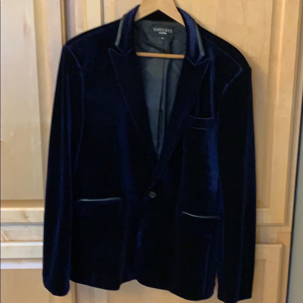 Blue Velvet Blazer
